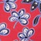 Petite Size Ruched Sleeve Border Print Shirt
