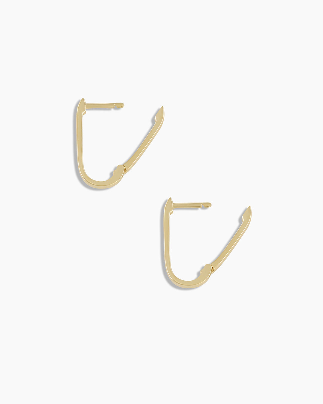 14K Gold Parker Link Huggies
