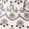 Flare Sleeve Embroidered Dress
