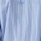 Stripe Lantern Sleeve Button-Up Shirt