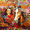 Queen Of The Rodeo Silk Scarf