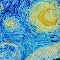 Van Gogh Marble Coasters, Set Of 4