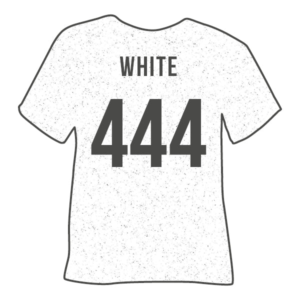 444 White POLI-FLEX® PEARL GLITTER HTV