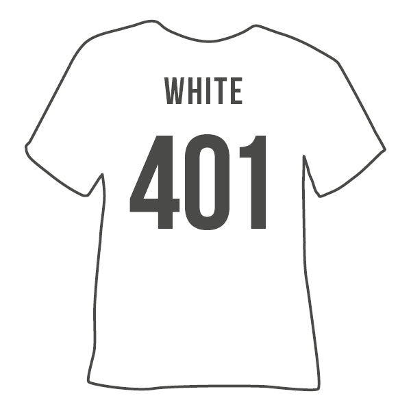 401 White POLI-FLEX® PREMIUM HTV