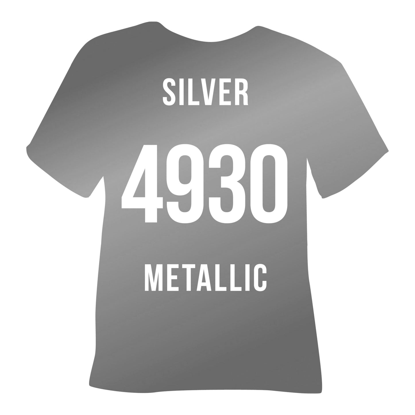 4930 Silver Metallic ThermoFlex Plus HTV (Poli-Flex Turbo)