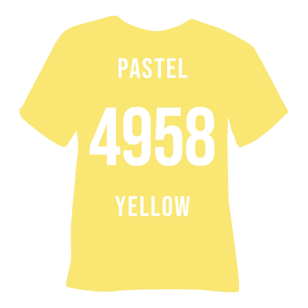 4958 Pastel Yellow ThermoFlex Plus HTV (Poli-Flex Turbo)