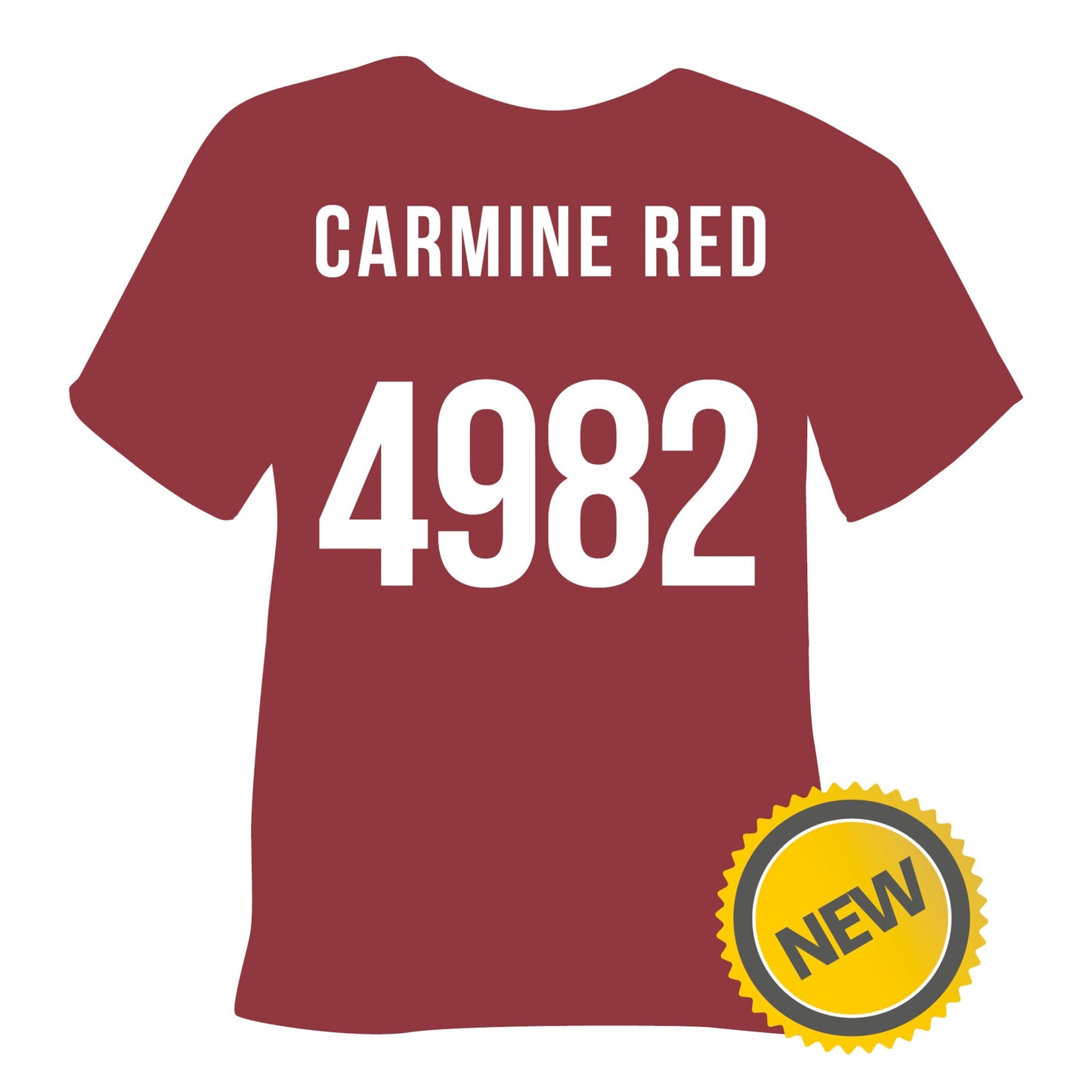 4982 Carmine Red ThermoFlex Plus HTV (Poli-Flex Turbo)