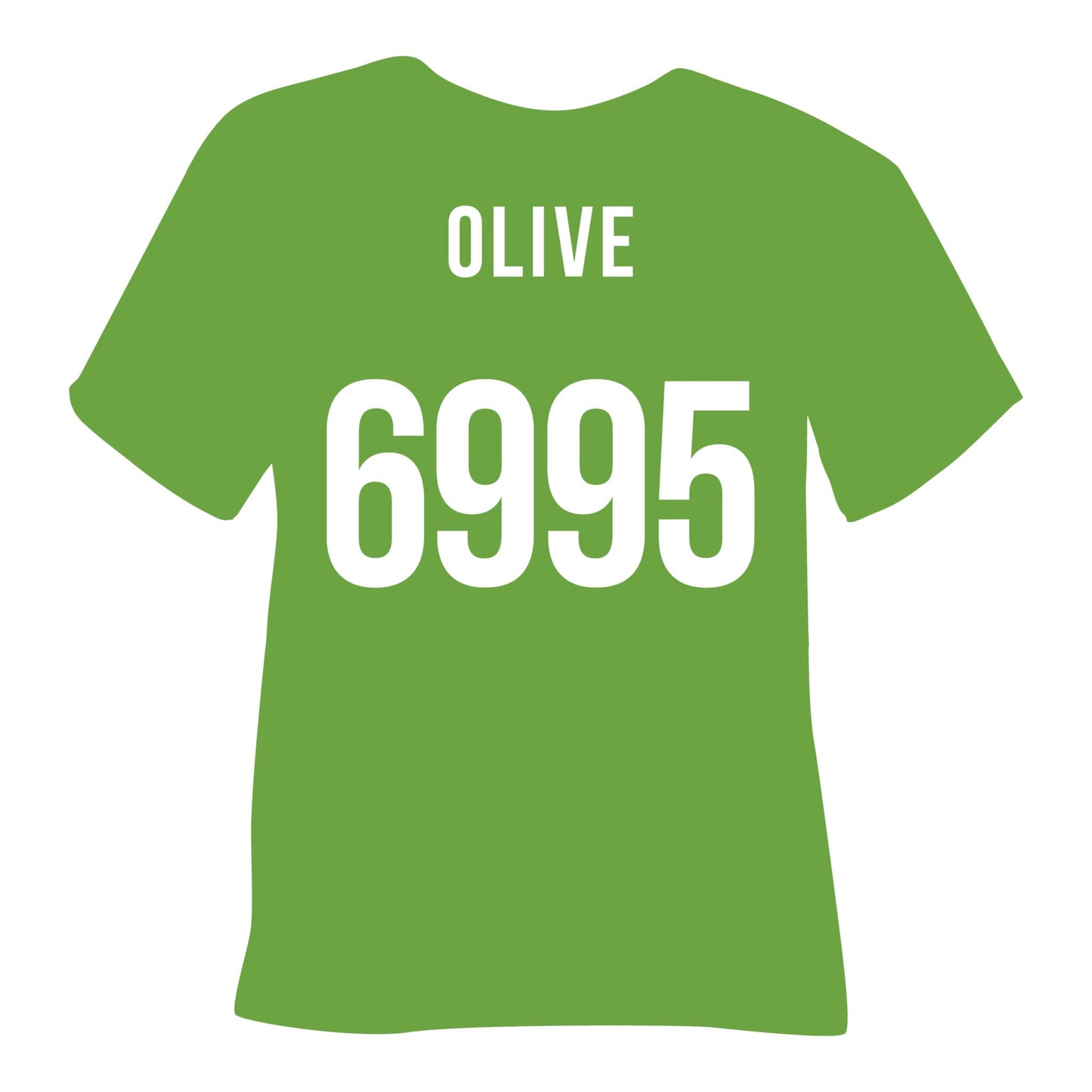 6995 Olive ThermoFlex Plus HTV (Poli-Flex Turbo)