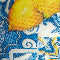 Lemon Tile Oyster Shell Wine Stopper