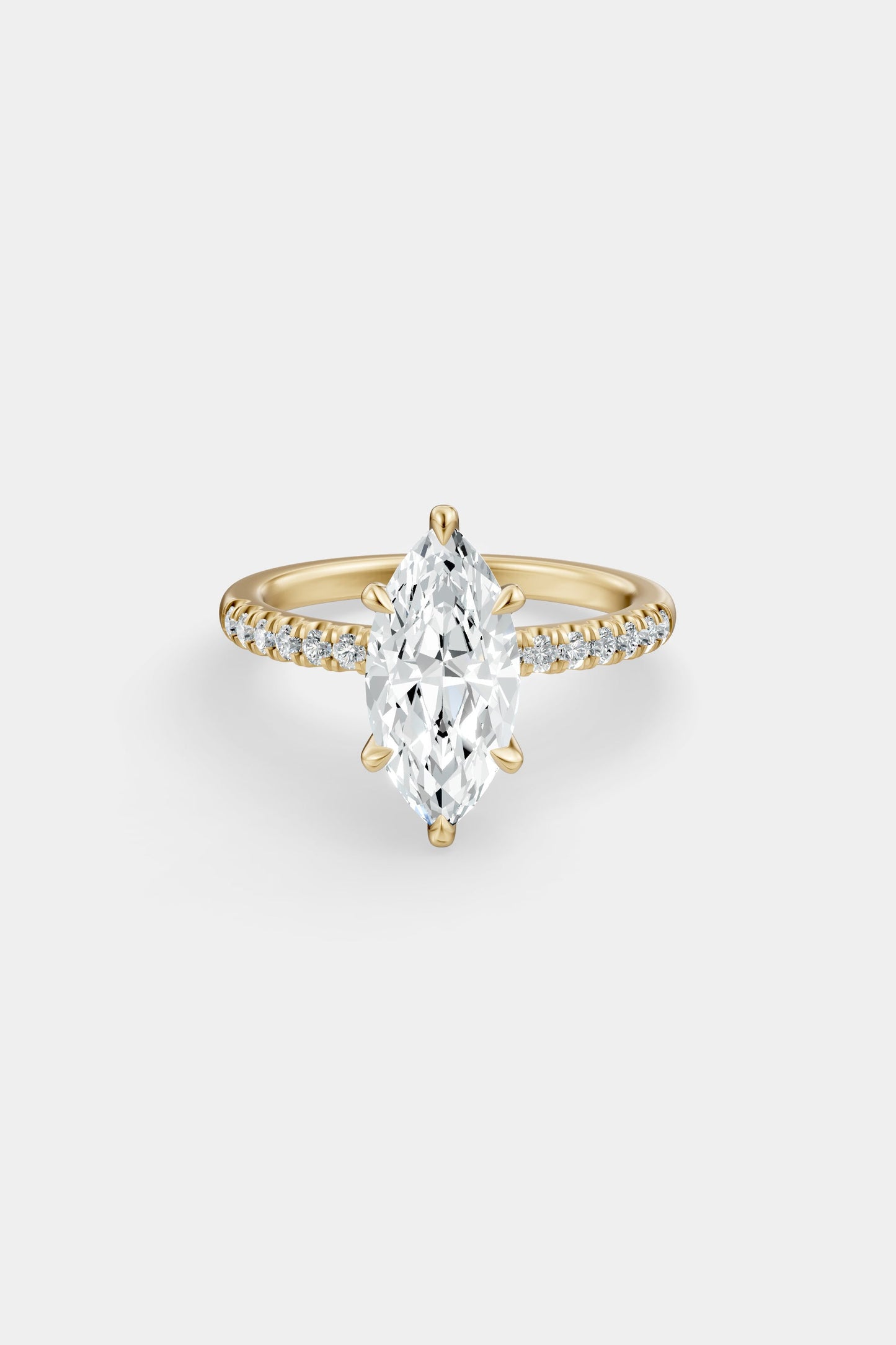Diamond Solitaire Ring | Harley Diamond Band