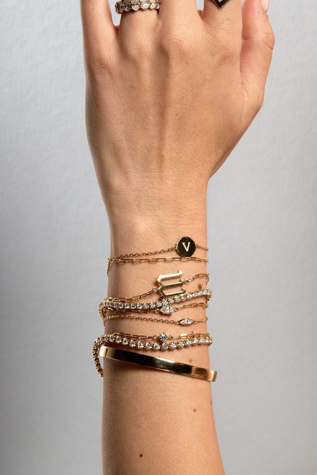 Mina Bracelet | 9K Yellow or Rose Gold