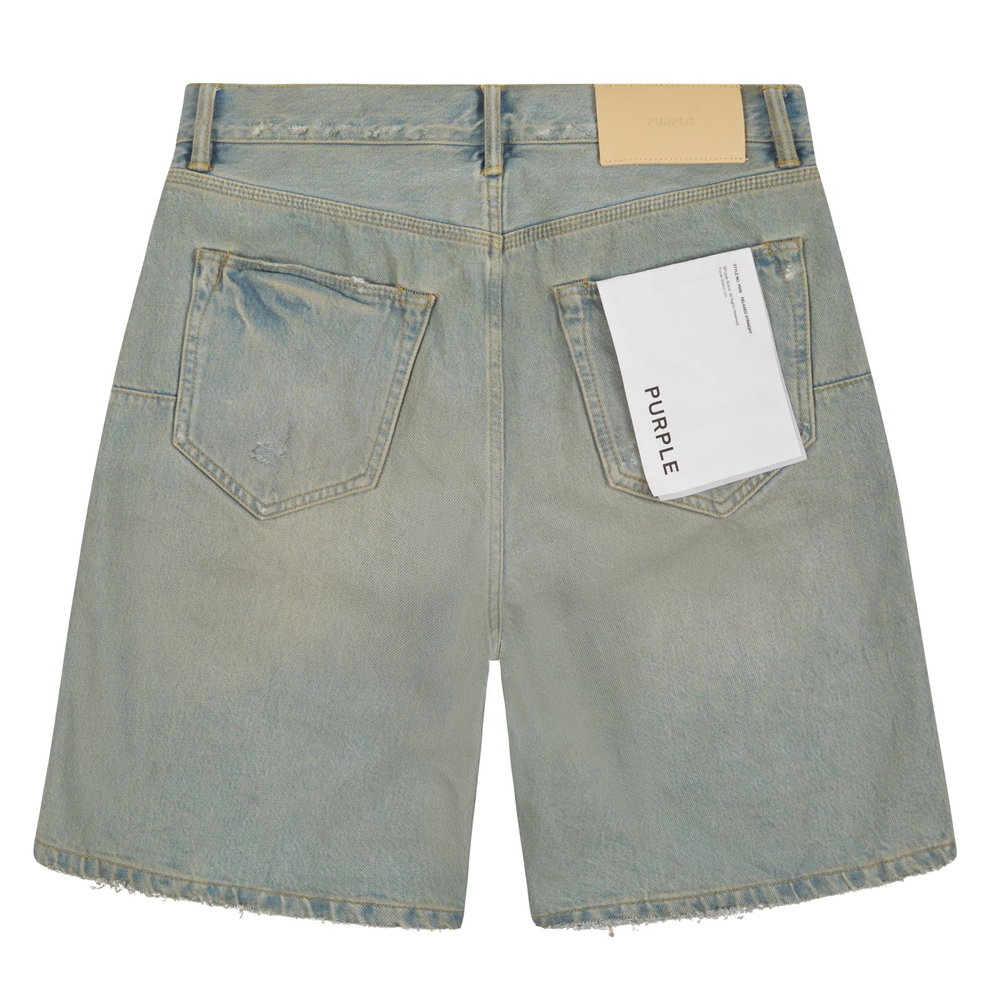 Dirty Vintage Denim Short