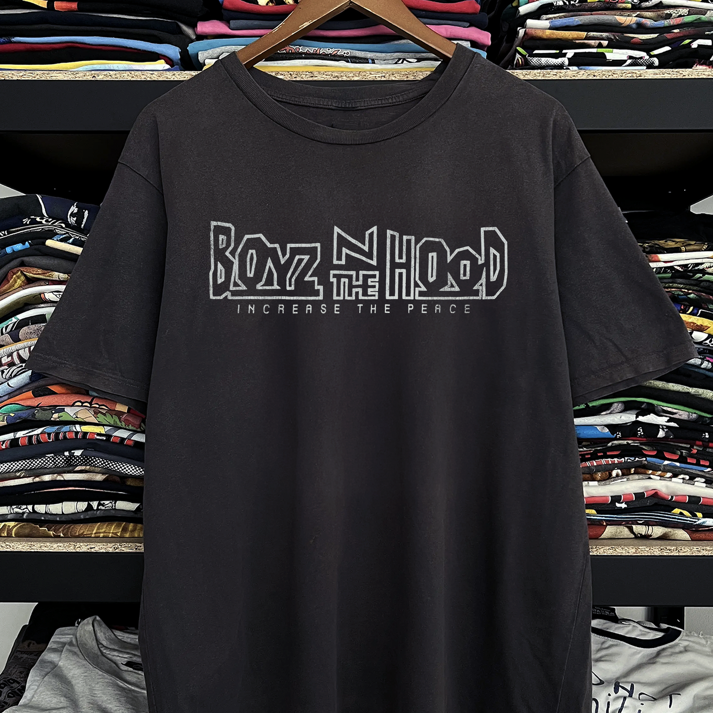1991 Boyz N The Hood Washed Black Tee