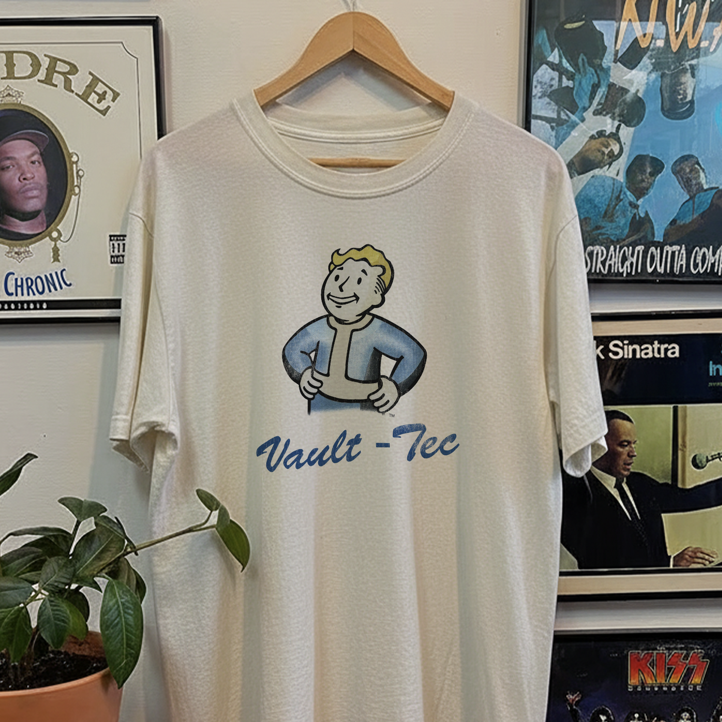 2008 Fallout 3 Promo Washed White Tee