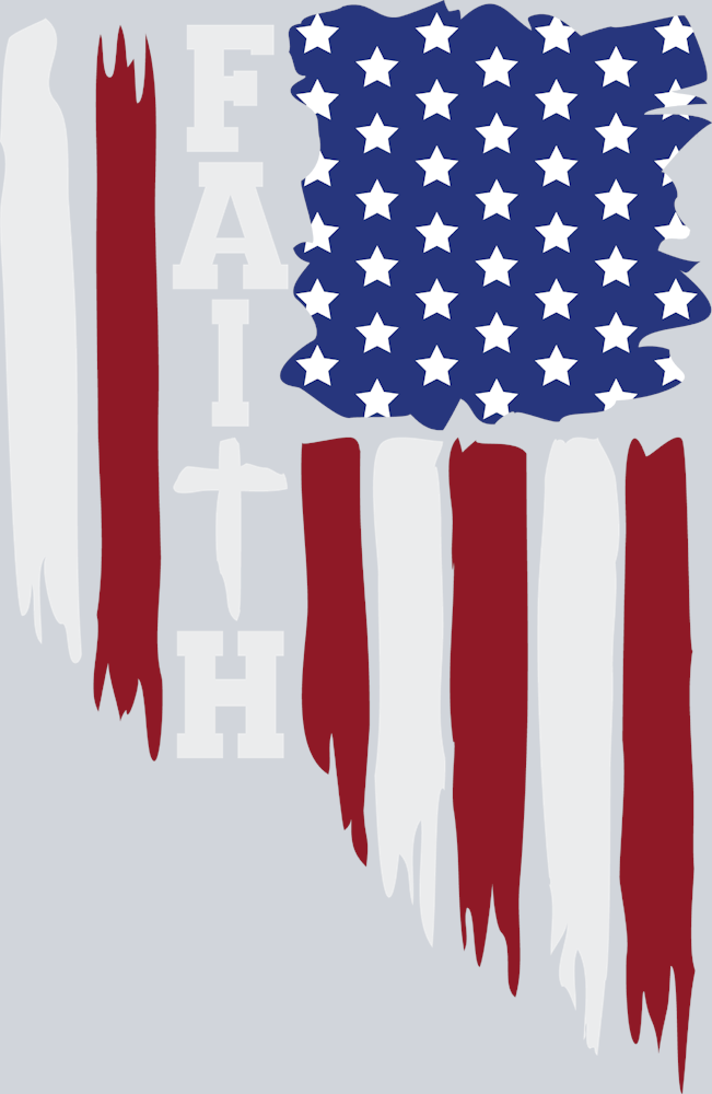 American Faith Left - STK00212 (DTF Transfers)