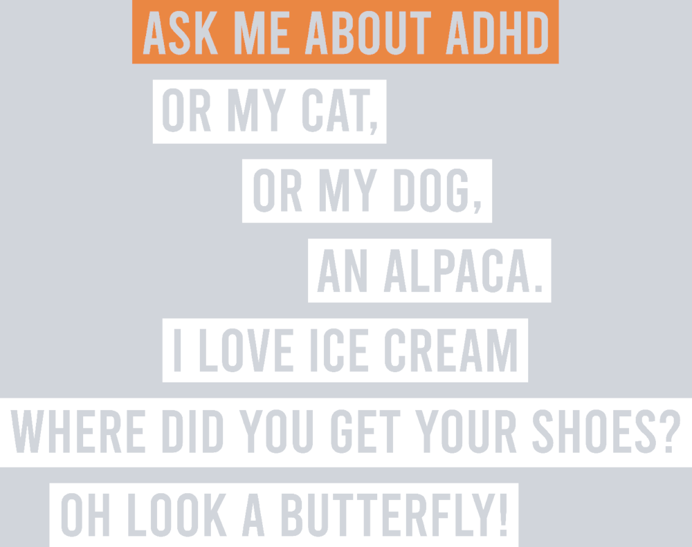 Ask Me About ADHD - STK00297 (DTF Transfers)