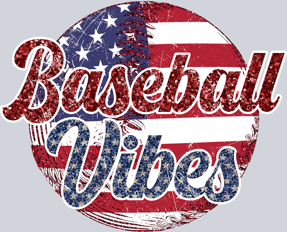 Baseball Vibes - STK00432 (DTF Transfers)