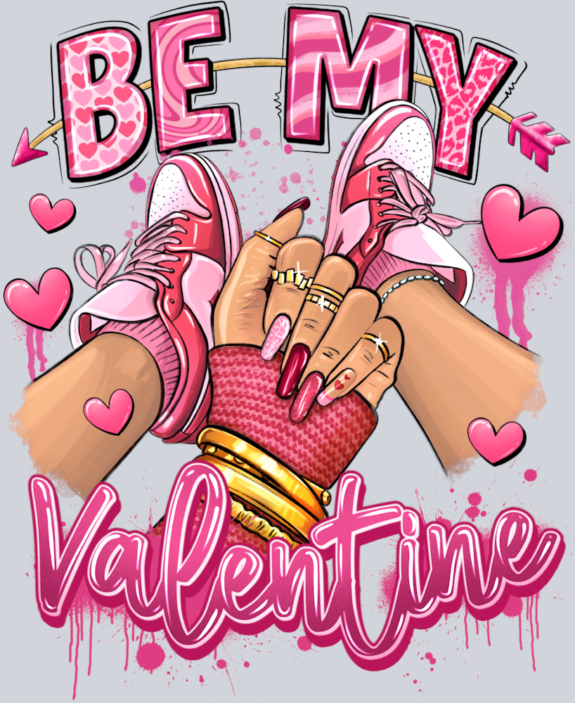 Be My Valentine 2 - STK00494 (DTF Transfers)