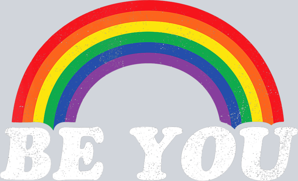 Be You Rainbow - STK00508 (DTF Transfers)