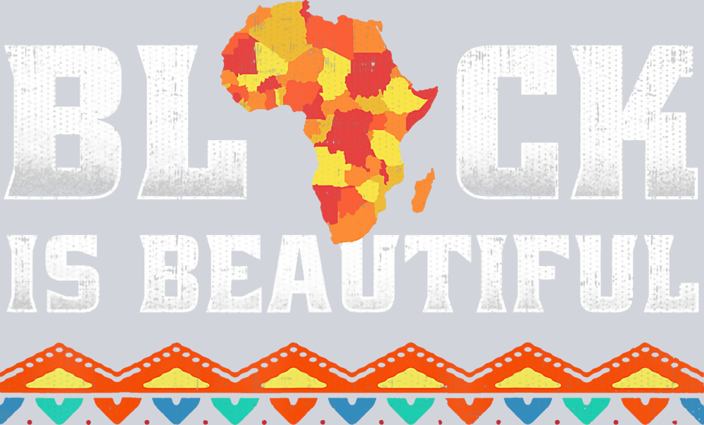 Black Is Beautiful Africa - STK00819 (DTF Transfers)