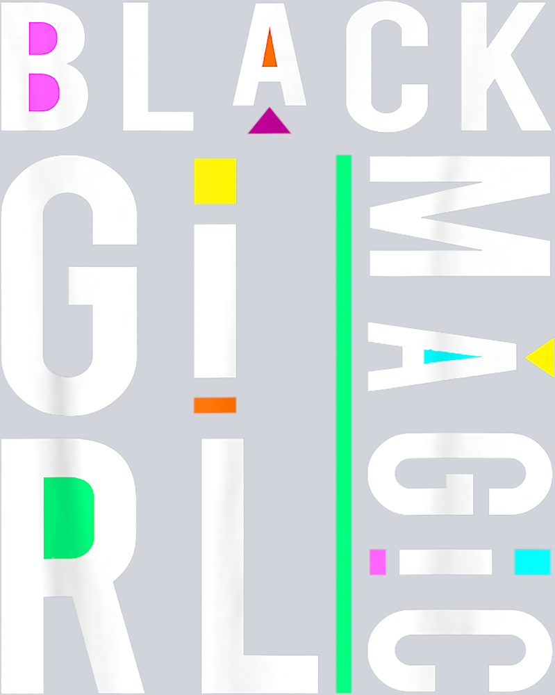 Black Girl Magic Vertical - STK00636 (DTF Transfers)