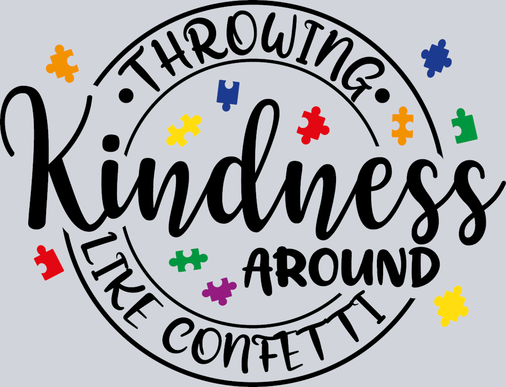 Autism Throwing Kindness - STK00329 (DTF Transfers)