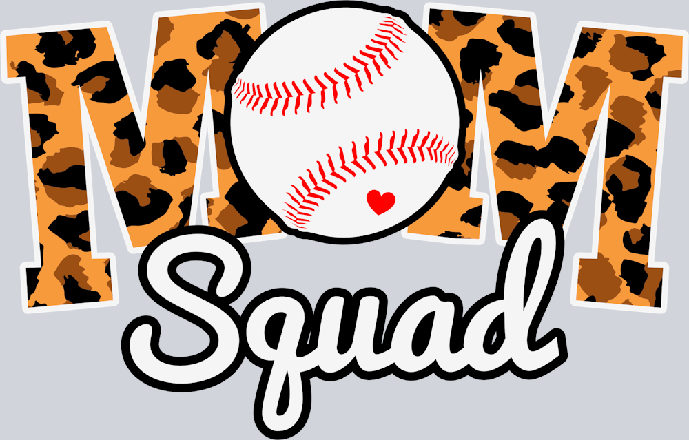 Baseball Mom Squad - STK00418 (DTF Transfers)