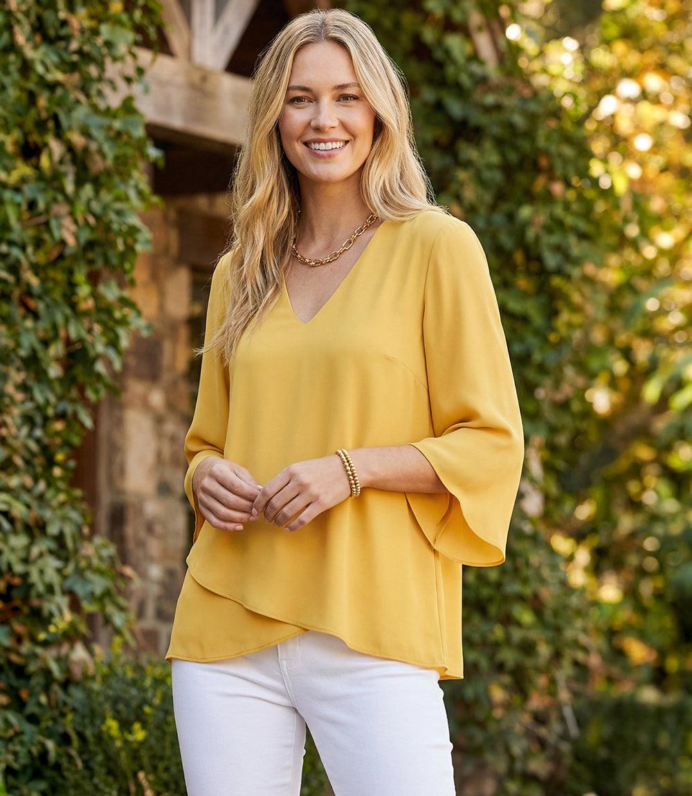 Bracelet Sleeve Asymmetric Top