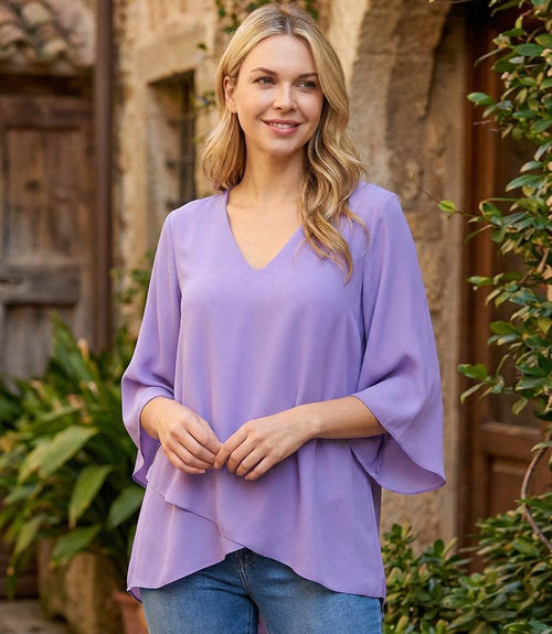 Bracelet Sleeve Asymmetric Top