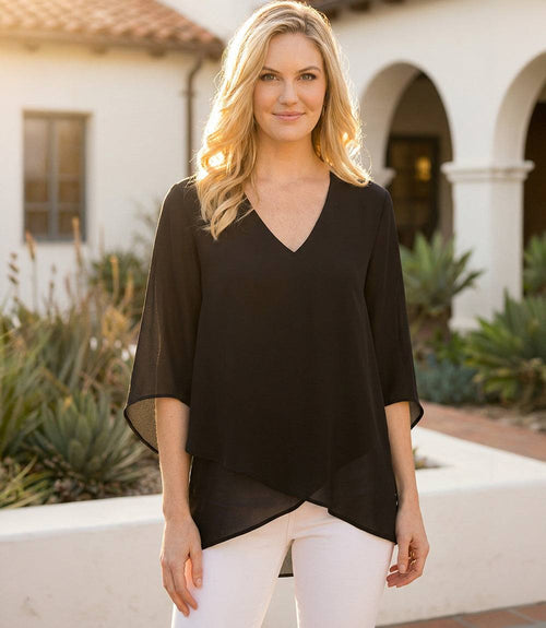 Bracelet Sleeve Asymmetric Top