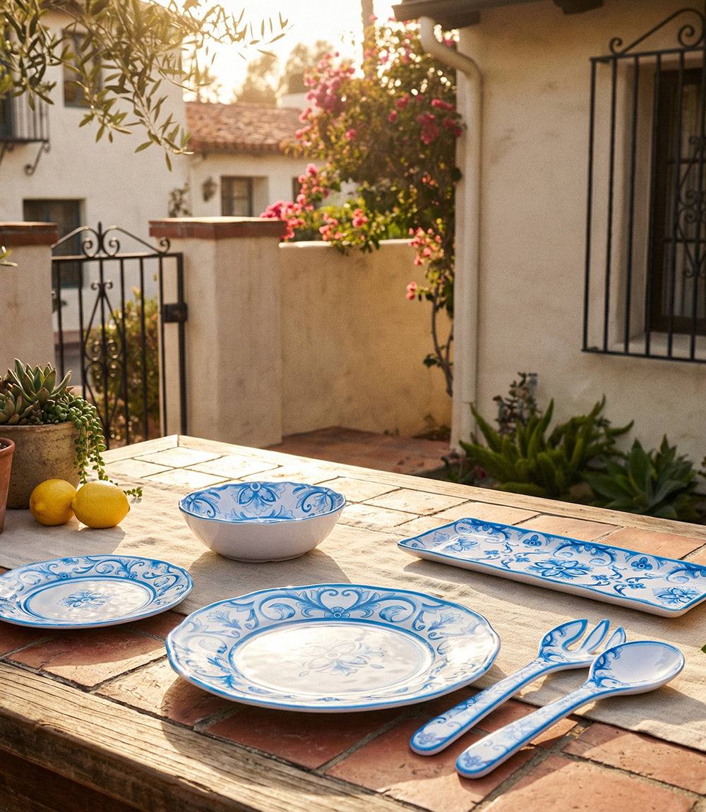 Melamine Mallorca Dinner Plate