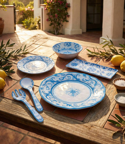Melamine Mallorca Dinner Plate