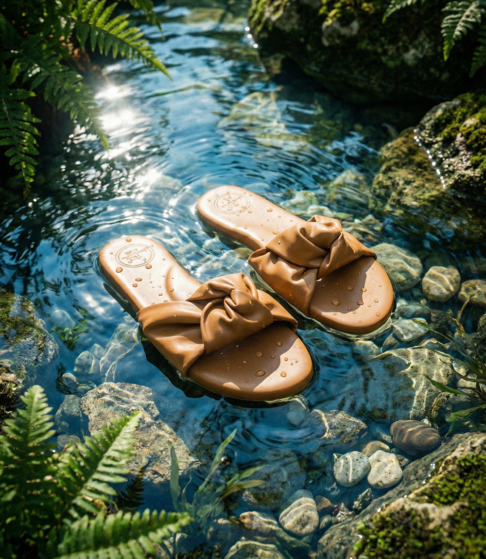 Solei Sea Nottie Knot Slide Sandals
