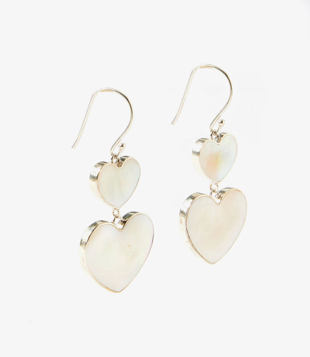 Double Heart Earrings
