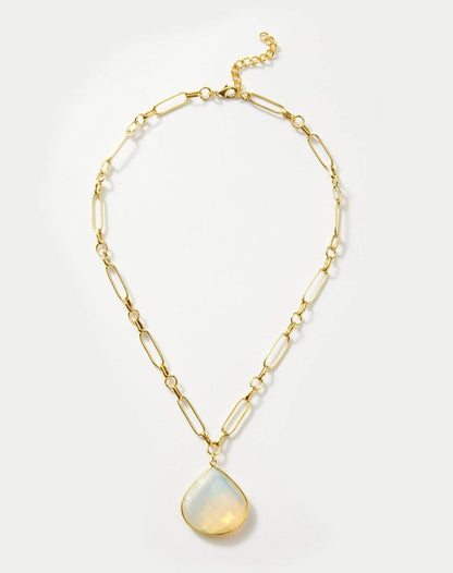 Moonstone Pendant Necklace