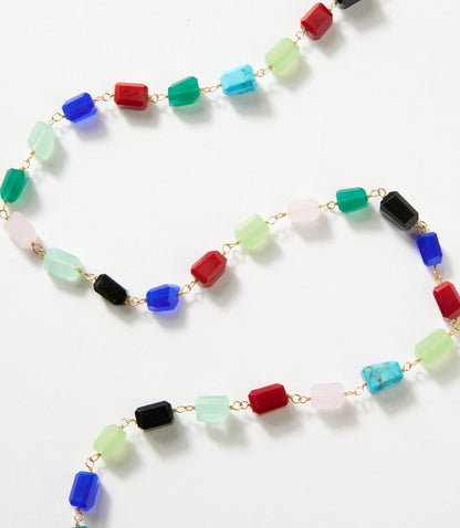Beaded Gemstone Necklace
