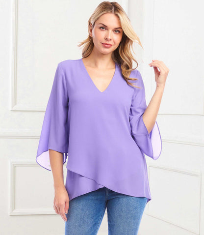 Bracelet Sleeve Asymmetric Top