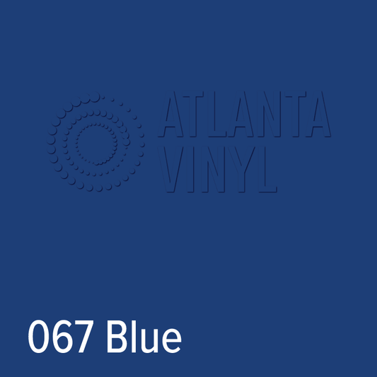 067 Blue Oracal 651 Permanent Vinyl (24" Roll)