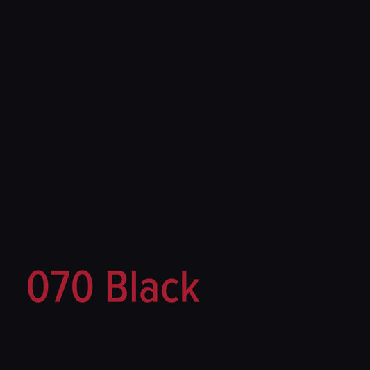 070 Gloss Black - Adhesive Vinyl | Oracal 651