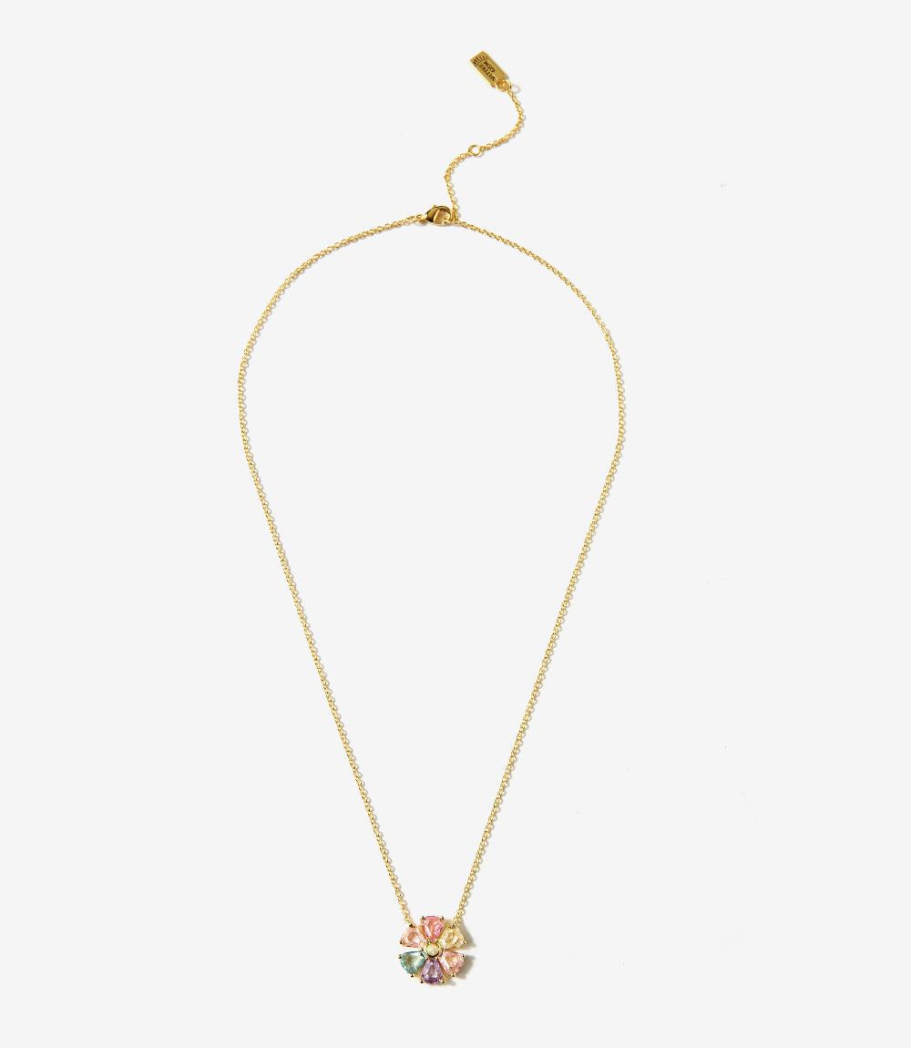 Crystal Pinwheel Necklace