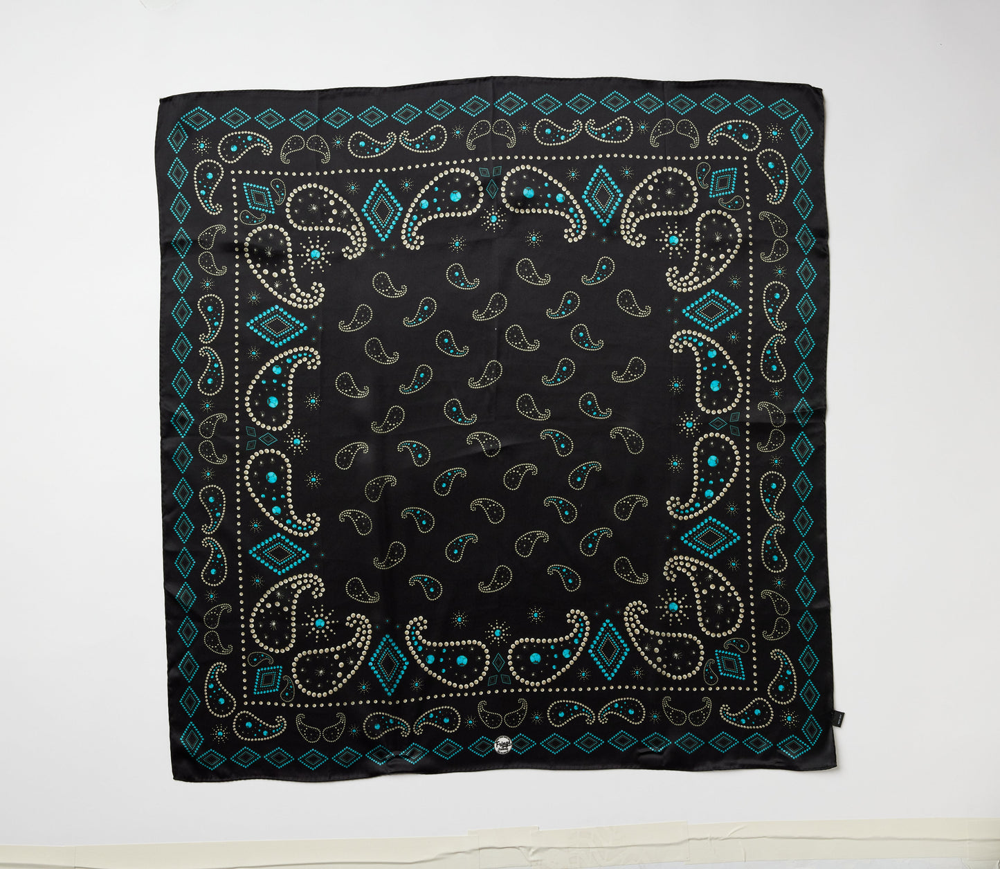 Pretty Paisley Silk Scarf