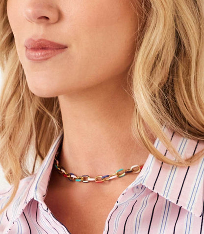 True Hue Chainlink Necklace