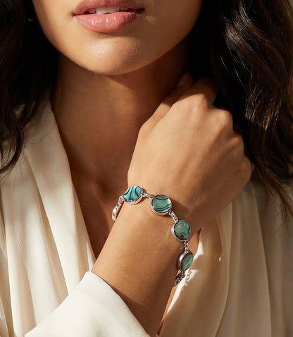 Abalone Link Bracelet