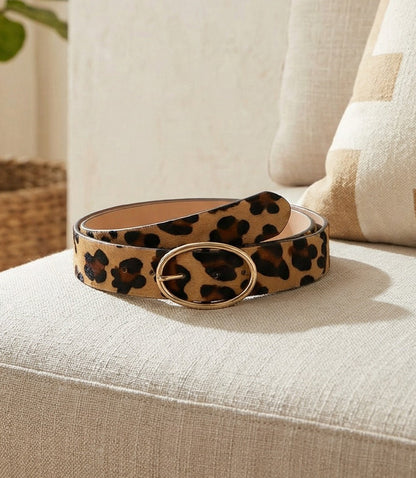 Streets Ahead Leopard Print Belt