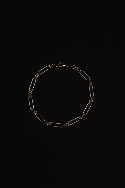 Large Lennox Bracelet | Silver or 9K White Gold