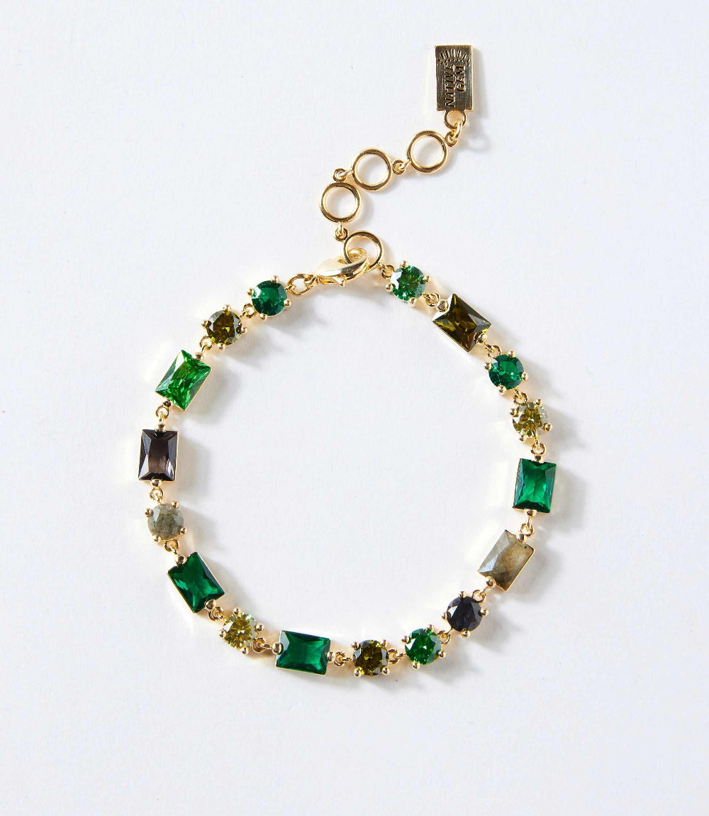 Emerald City Crystal Bracelet