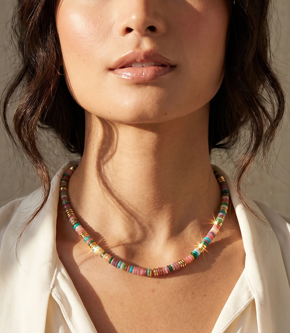 Beaded Shell Necklace