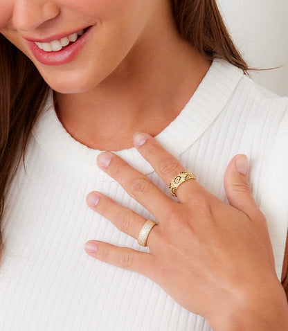 Leopard Crystal Ring
