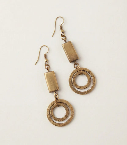 Multi Hoop Drop Earrings