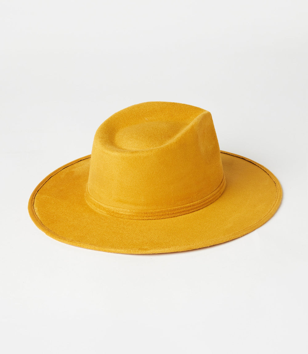 Vegan Suede Rancher Hat